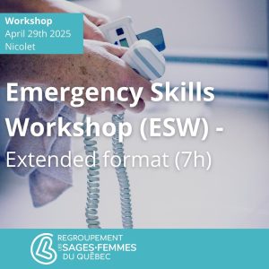 One-day Emergency Skills Workshop - Avril 29th, 2025